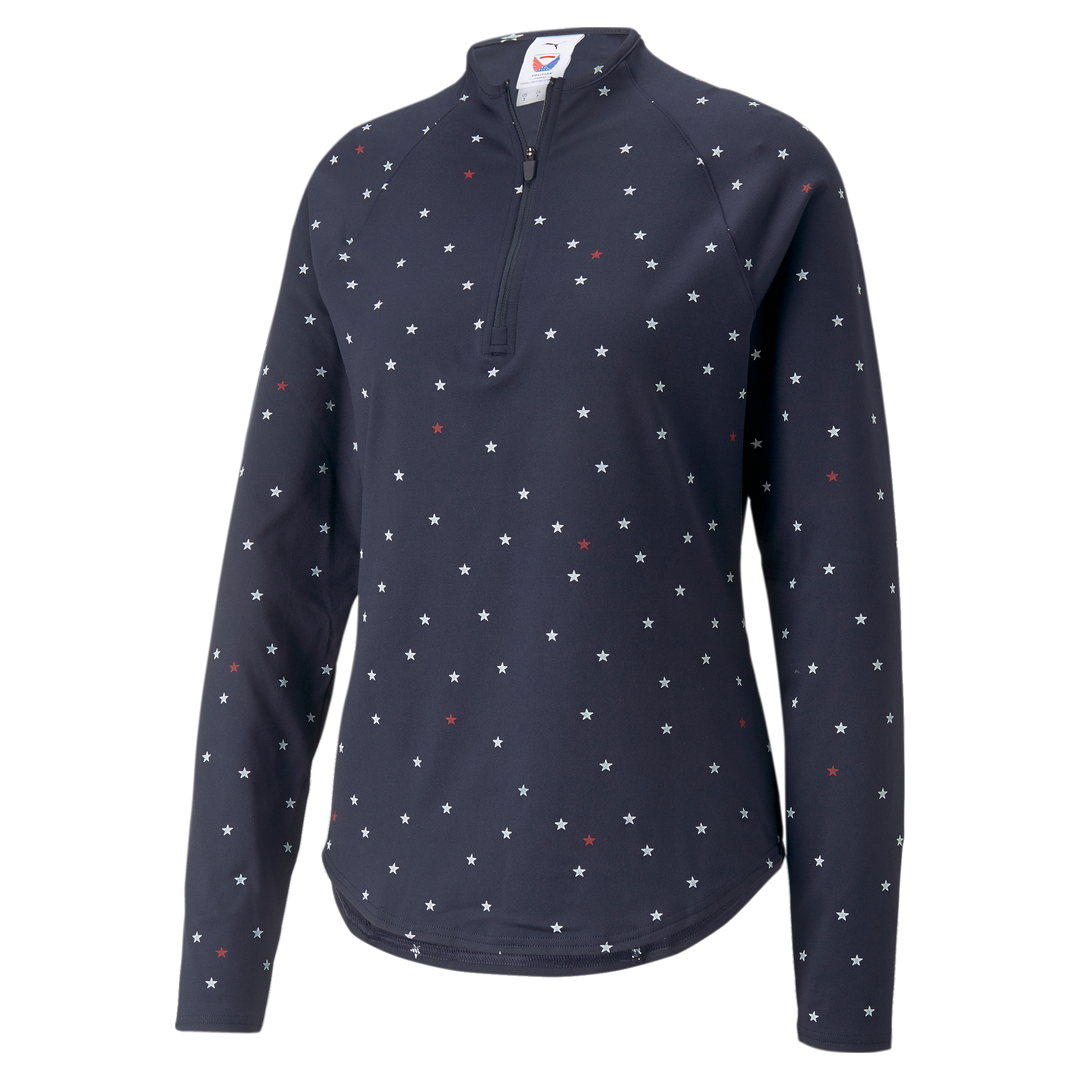 Womens PUMA X VA Stars 1/4 Zip
