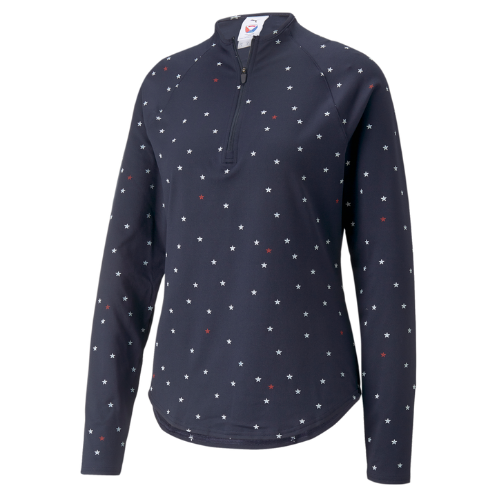 Womens PUMA X VA Stars 1/4 Zip