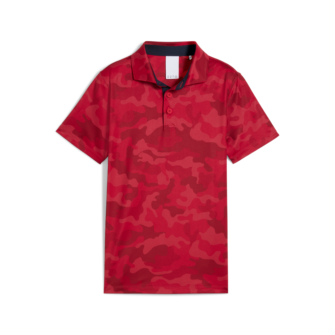 BOYS PUMA X VA CAMO POLO