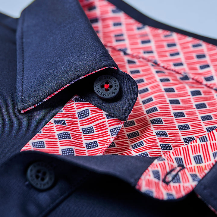 PUMA X VA Flag Trim Polo