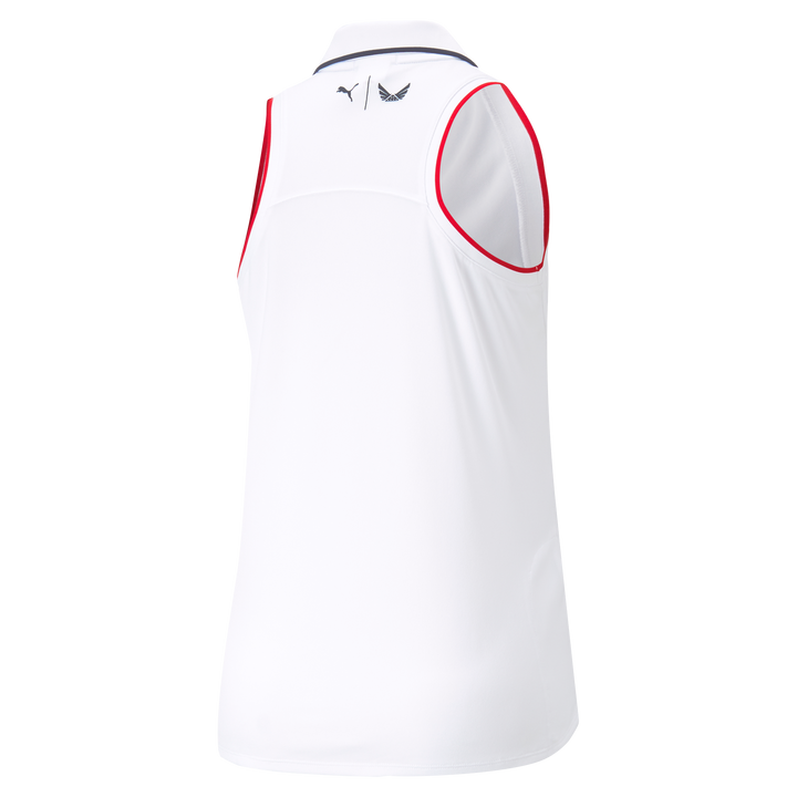 Womens PUMA X VA Rosie Sleeveless Golf Polo
