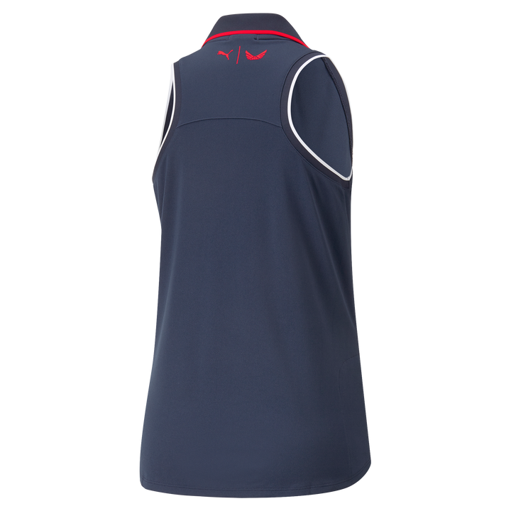 Womens PUMA X VA Rosie Sleeveless Golf Polo