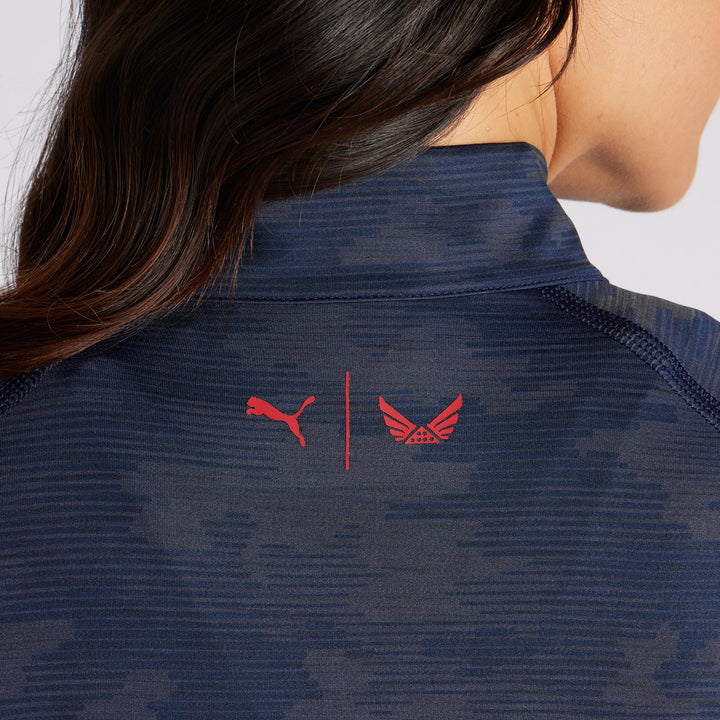 Womens PUMA x VA YouV Golf 1/4 Zip