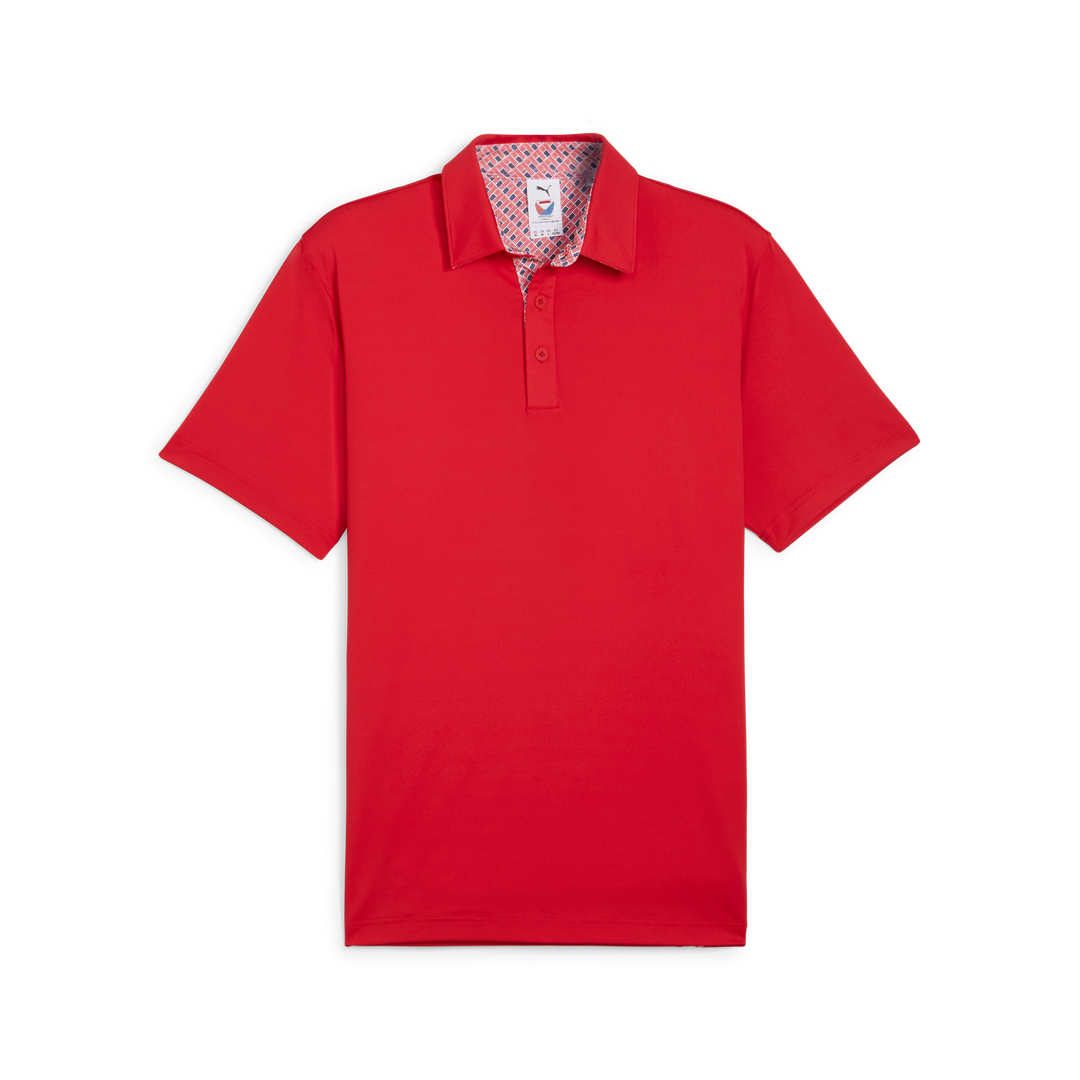 PUMA X VA Flag Trim Polo
