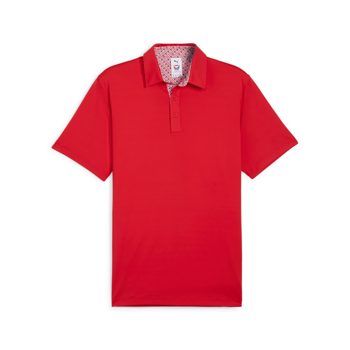 PUMA X VA Flag Trim Polo