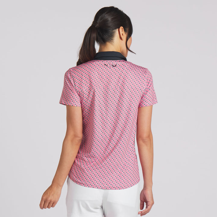 Womens PUMA x VA Multi Flag Golf Polo