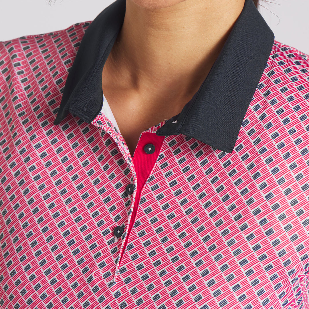 Womens PUMA x VA Multi Flag Golf Polo