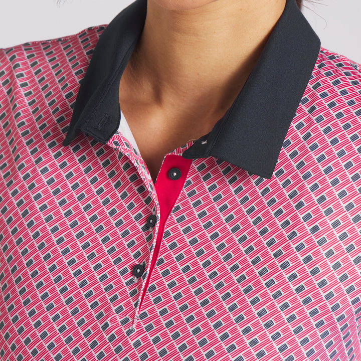 Womens PUMA x VA Multi Flag Golf Polo