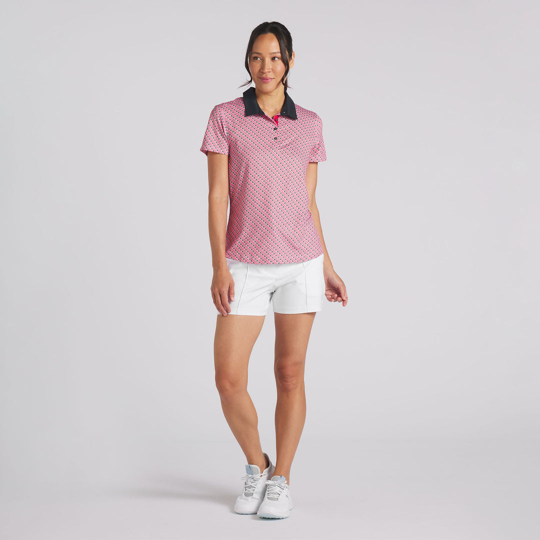Womens PUMA x VA Multi Flag Golf Polo