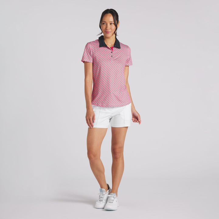 Womens PUMA x VA Multi Flag Golf Polo