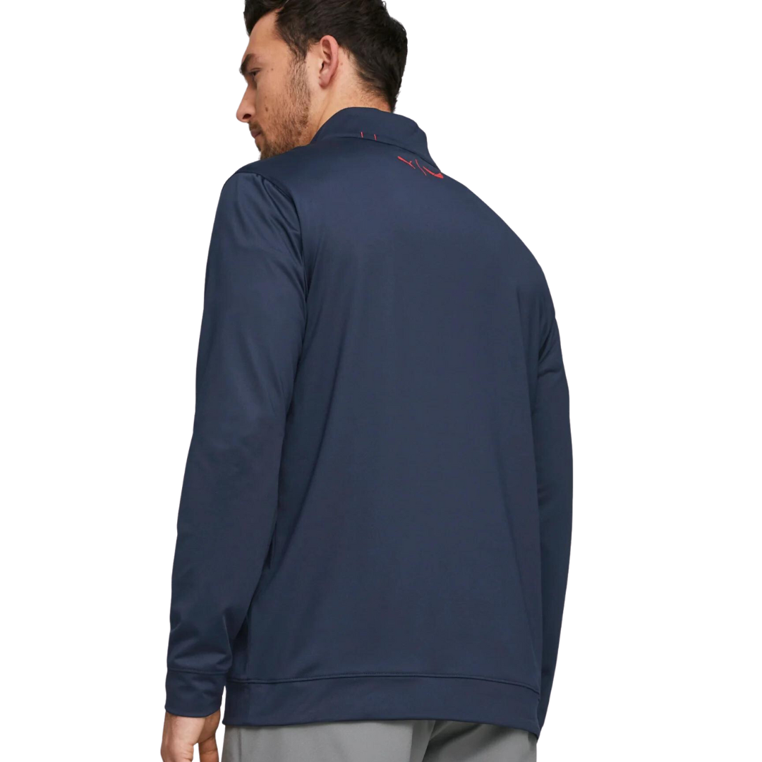 PUMA X VA Camo Cover 1/4 Golf Zip