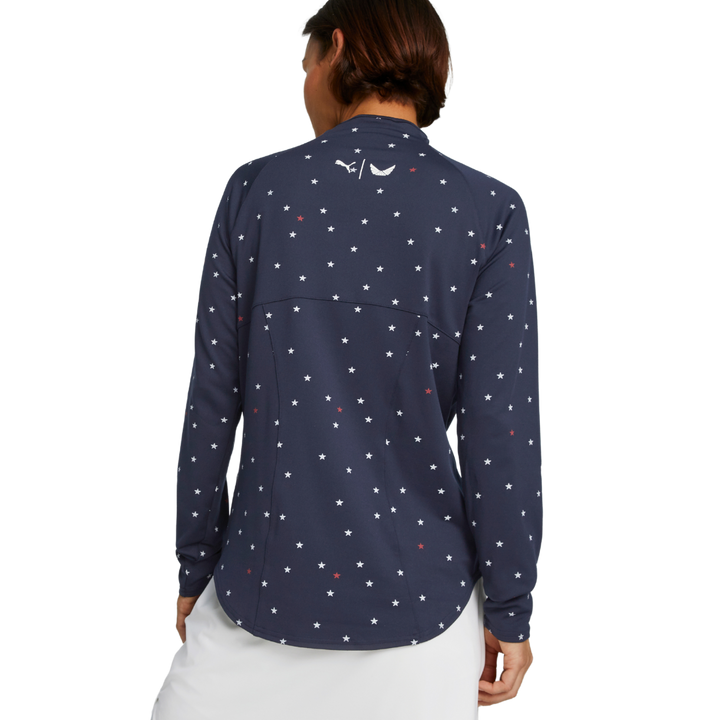 Womens PUMA X VA Stars 1/4 Zip