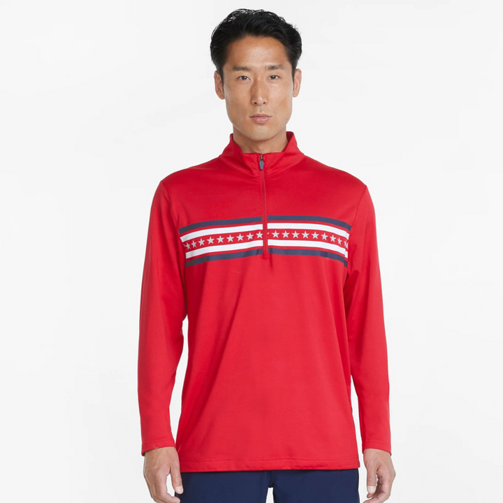 PUMA X VA Independence Golf 1/4 Zip