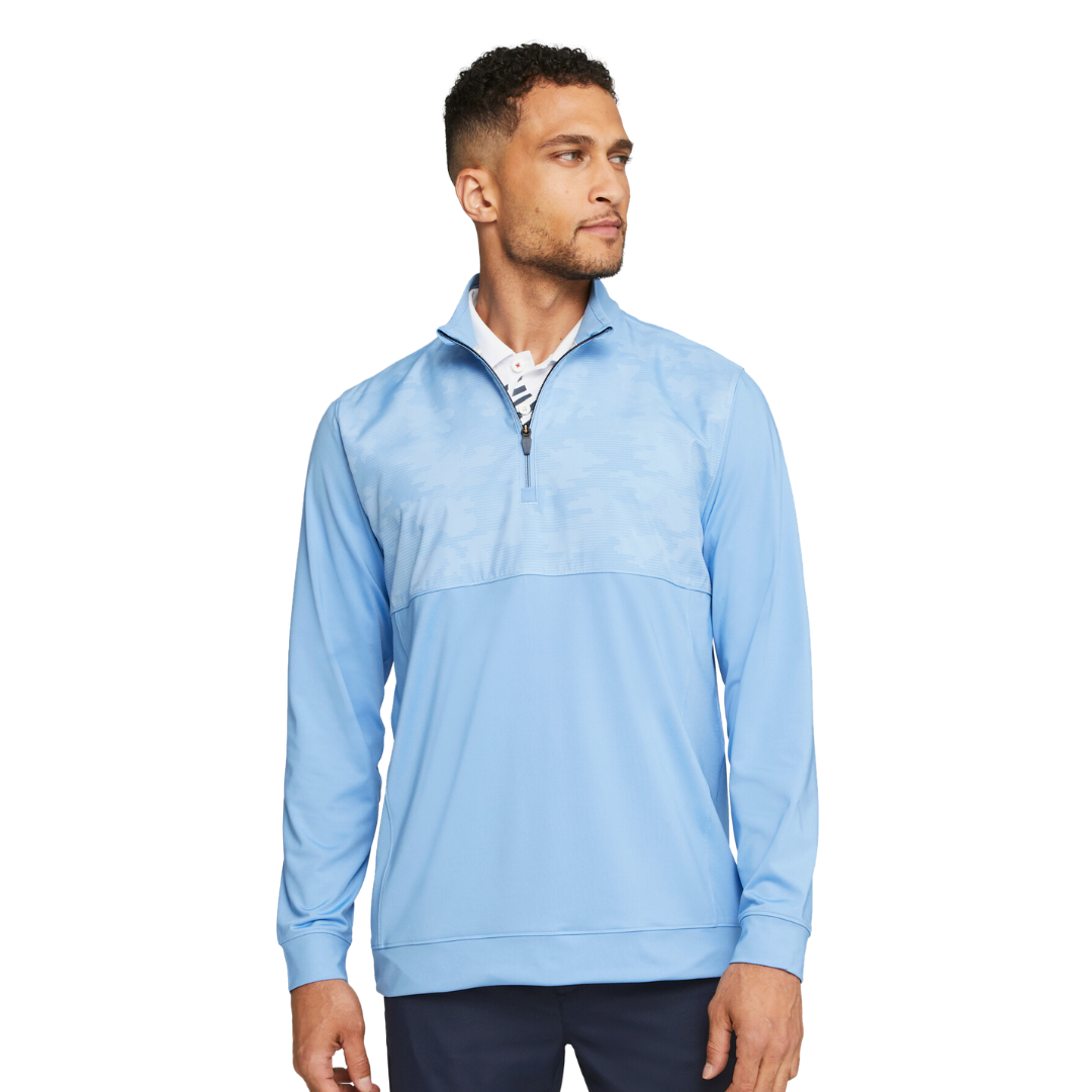 PUMA X VA Camo Cover 1/4 Golf Zip