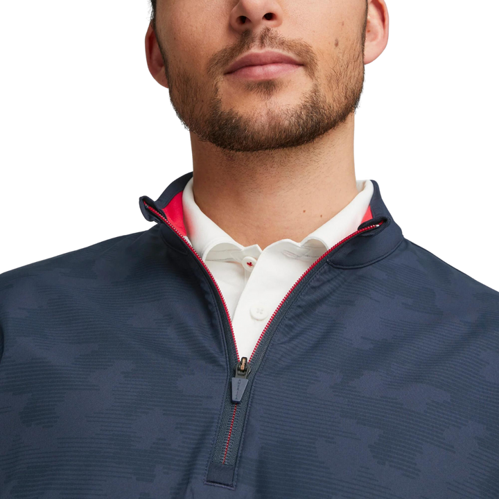 PUMA X VA Camo Cover 1/4 Golf Zip