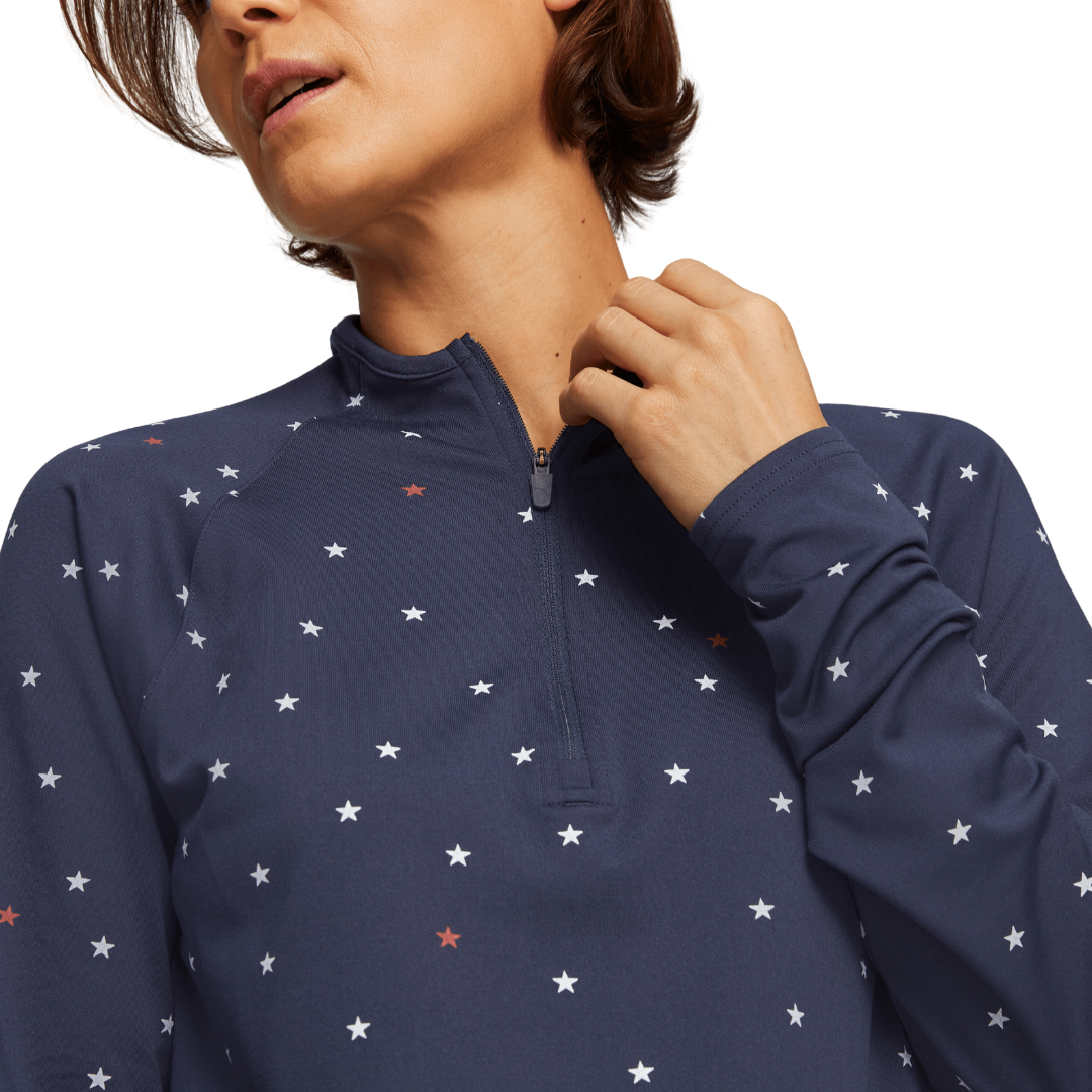 Womens PUMA X VA Stars 1/4 Zip
