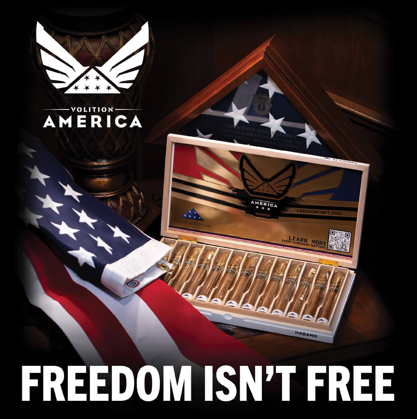 Ghurka x Volition America Cigars Featured in Cigar Snob