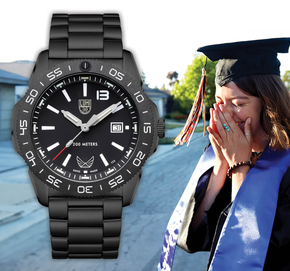 Volition America, Luminox partner for a limited edition watch with a g