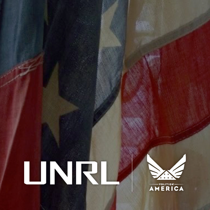 UNRL Launches Patriotic Collaboration with Volition America