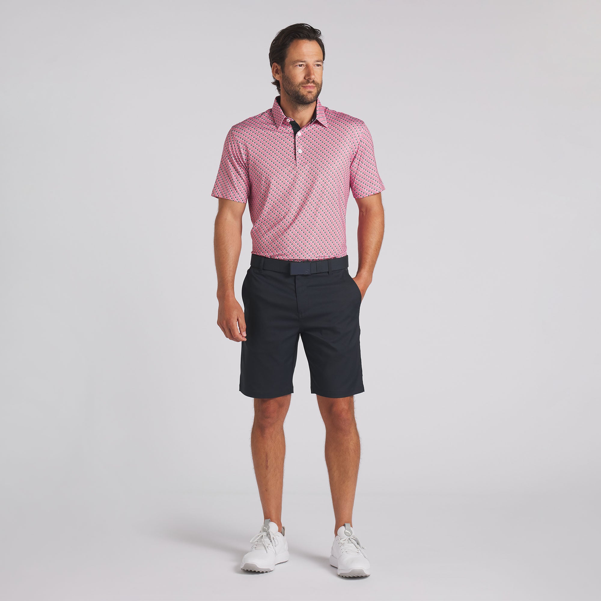 Volition Micro Star Golf Polo – PUMA Golf