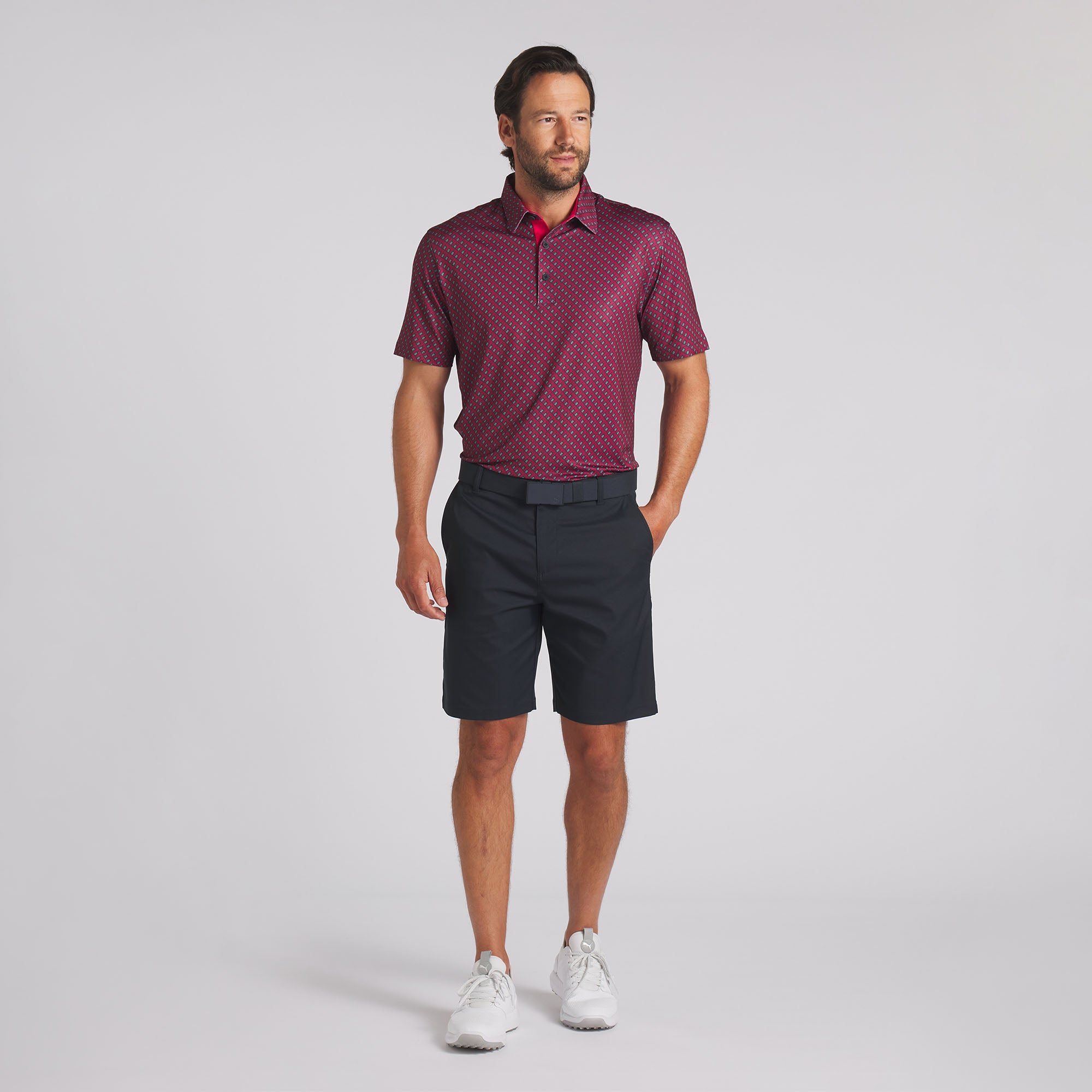 レア PUMA x VOLITION AMERICA コラボ ゴルフウェア XL PUMA x VA Multi Flag Golf Polo – Volition America