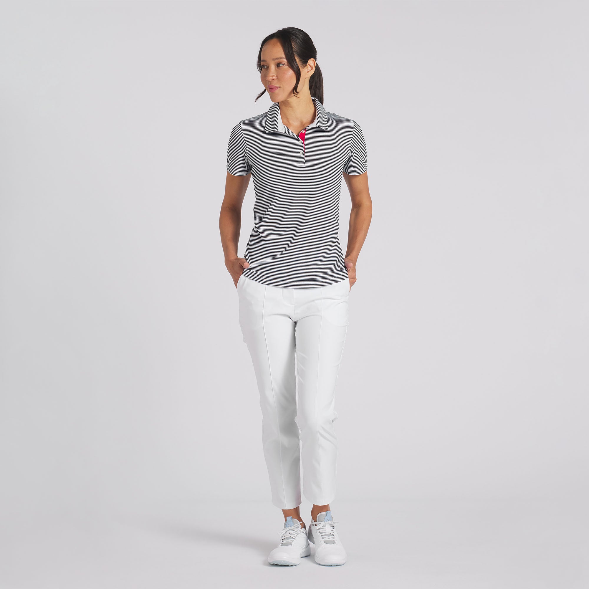 Women's Everyday Stripe Pique Golf Polo – PUMA Golf
