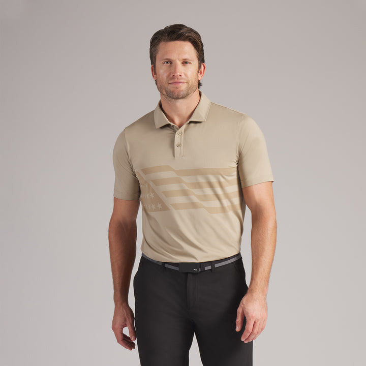 PUMA X VOLITION FLAG POLO