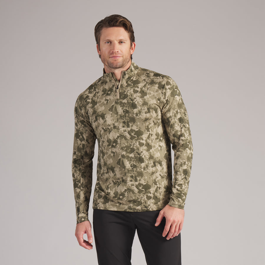 PUMA X VOLITION CAMO 1/4 ZIP
