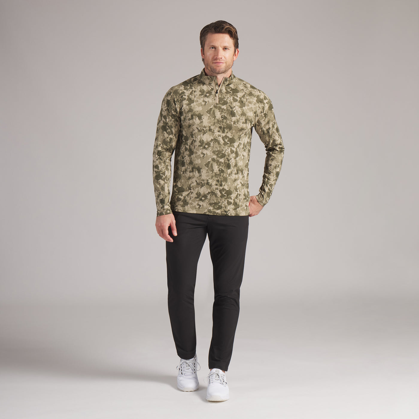 PUMA X VOLITION CAMO 1/4 ZIP