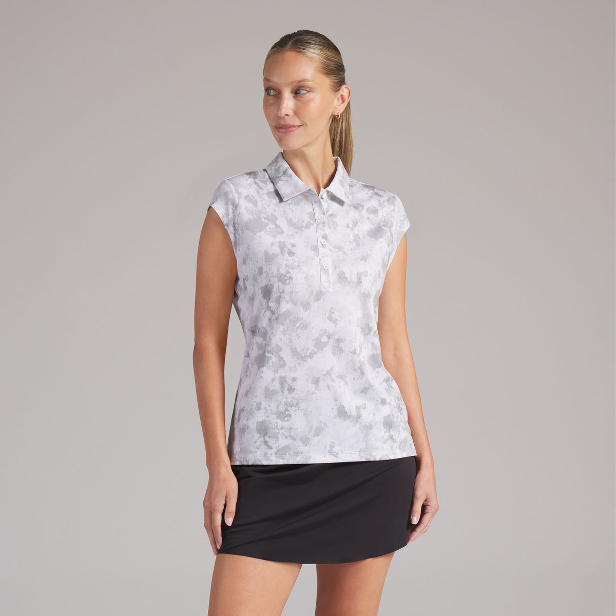 W PUMA X VOLITION CLOUDSPUN CAMO POLO
