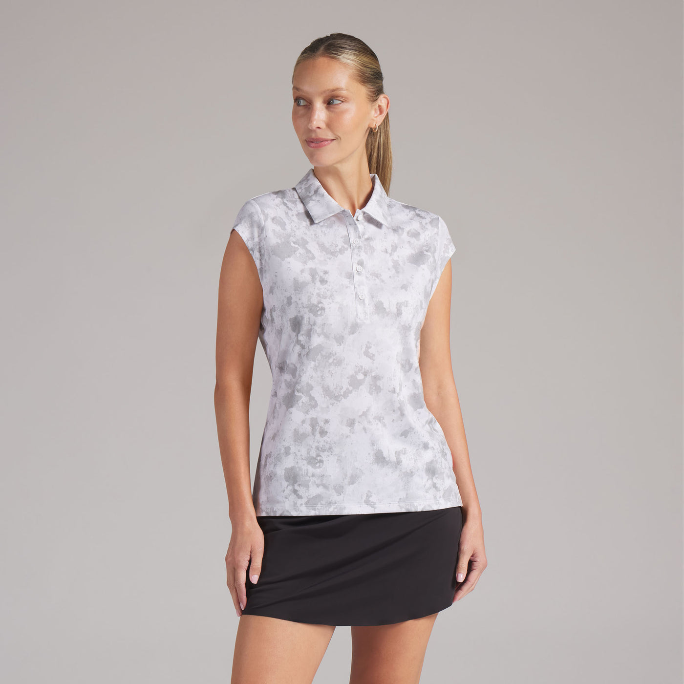 W PUMA X VOLITION CLOUDSPUN CAMO POLO