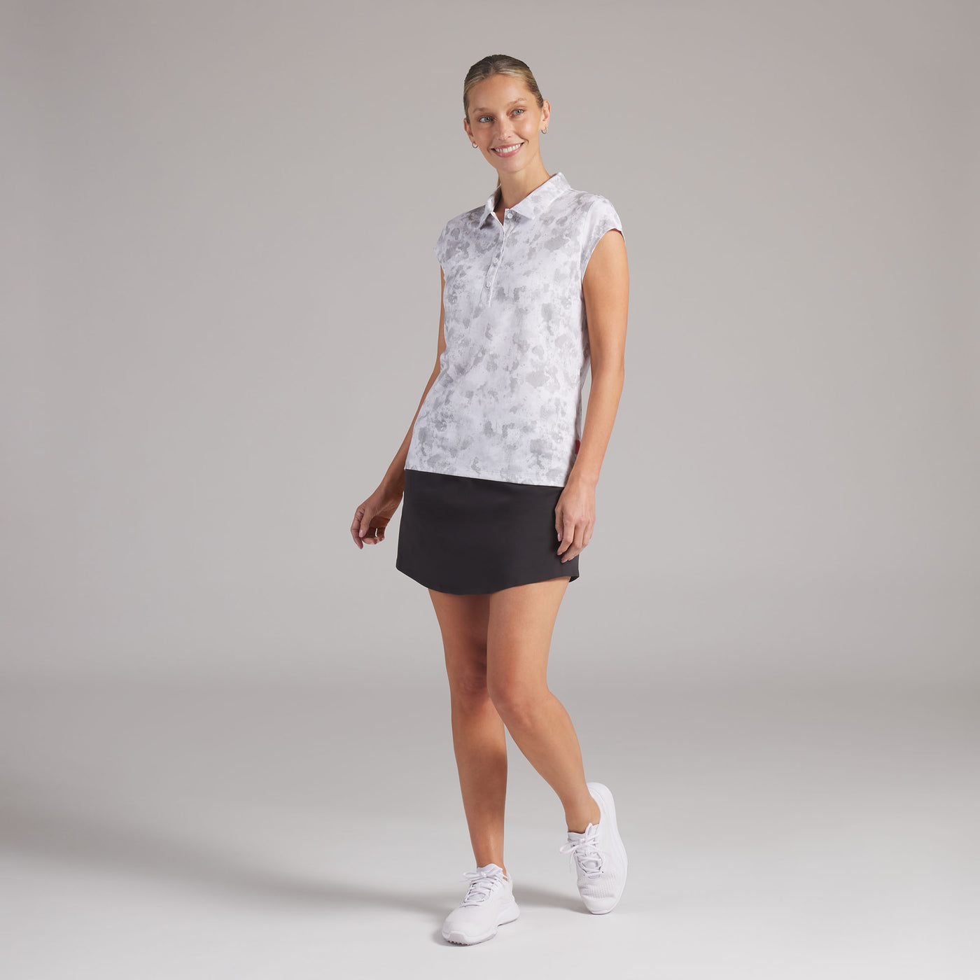 W PUMA X VOLITION CLOUDSPUN CAMO POLO