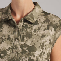 W PUMA X VOLITION CLOUDSPUN CAMO POLO