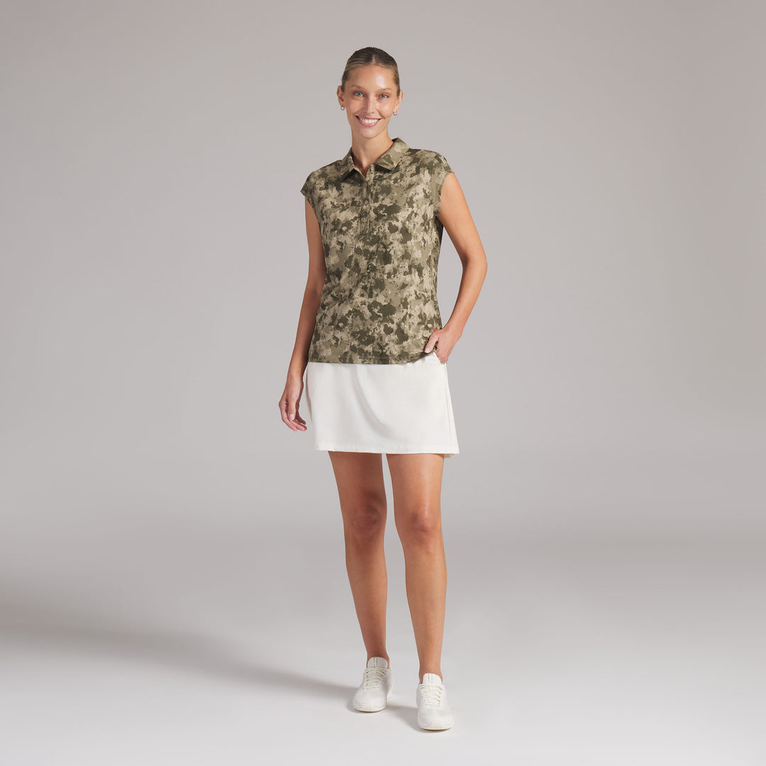 W PUMA X VOLITION CLOUDSPUN CAMO POLO