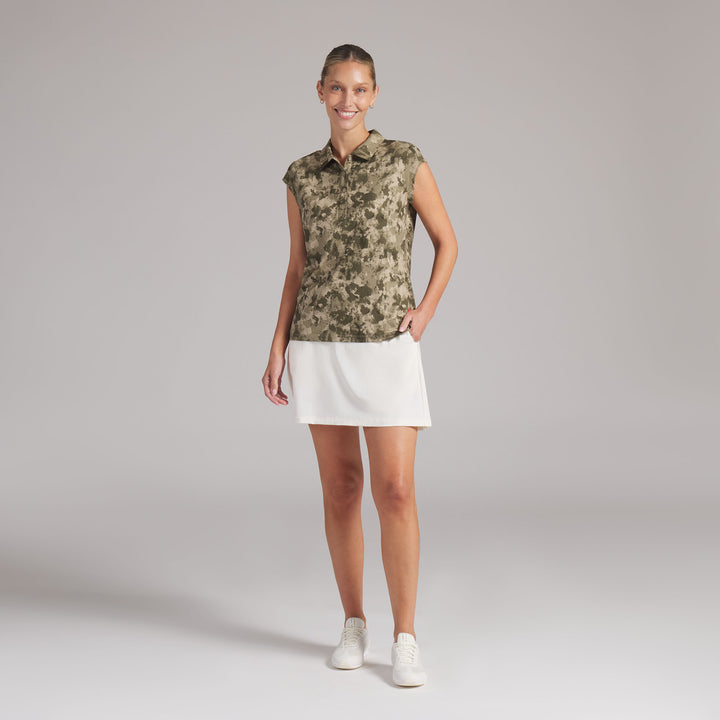 W PUMA X VOLITION CLOUDSPUN CAMO POLO