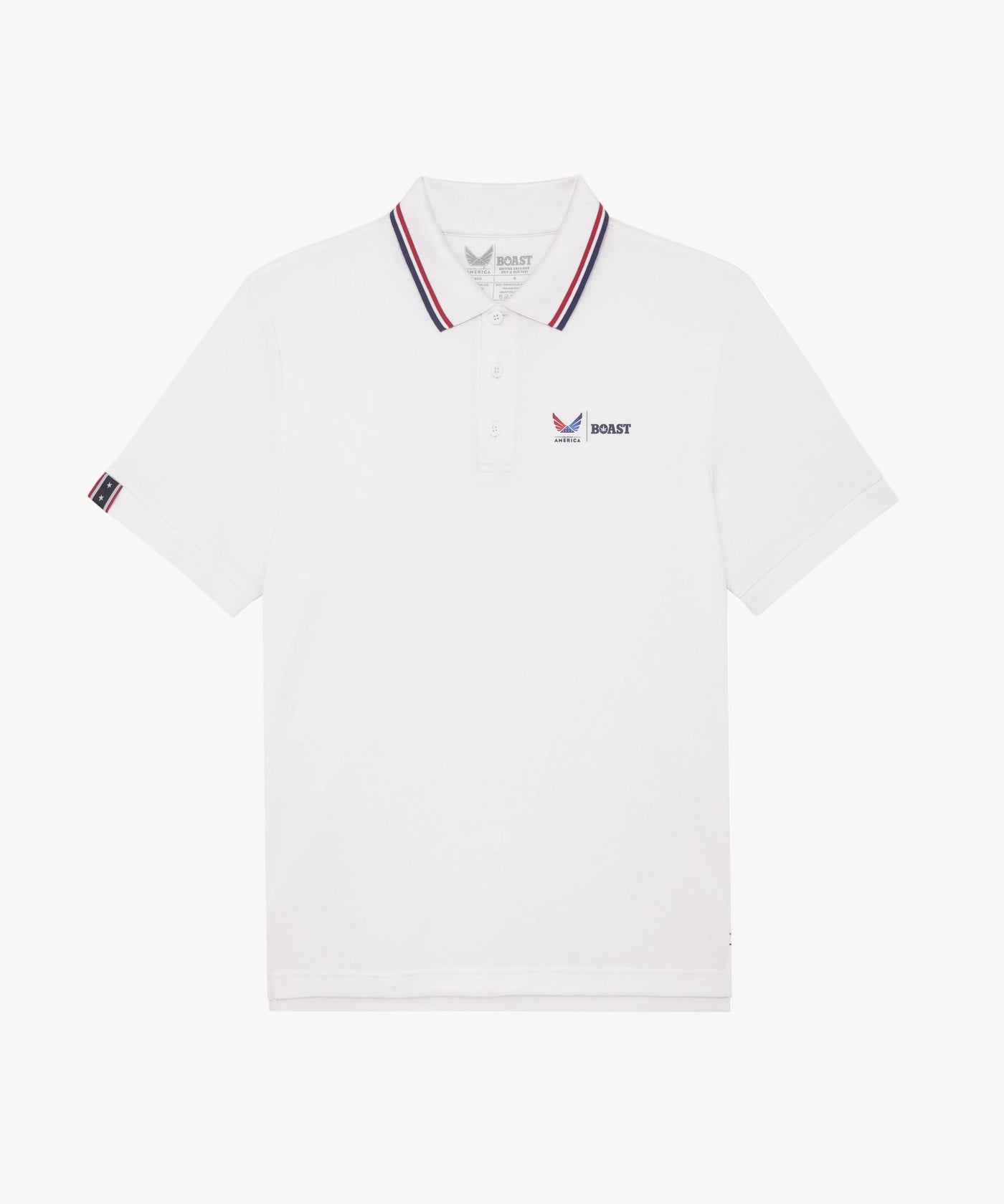 BOAST x VA Tipped Performance Pique Polo