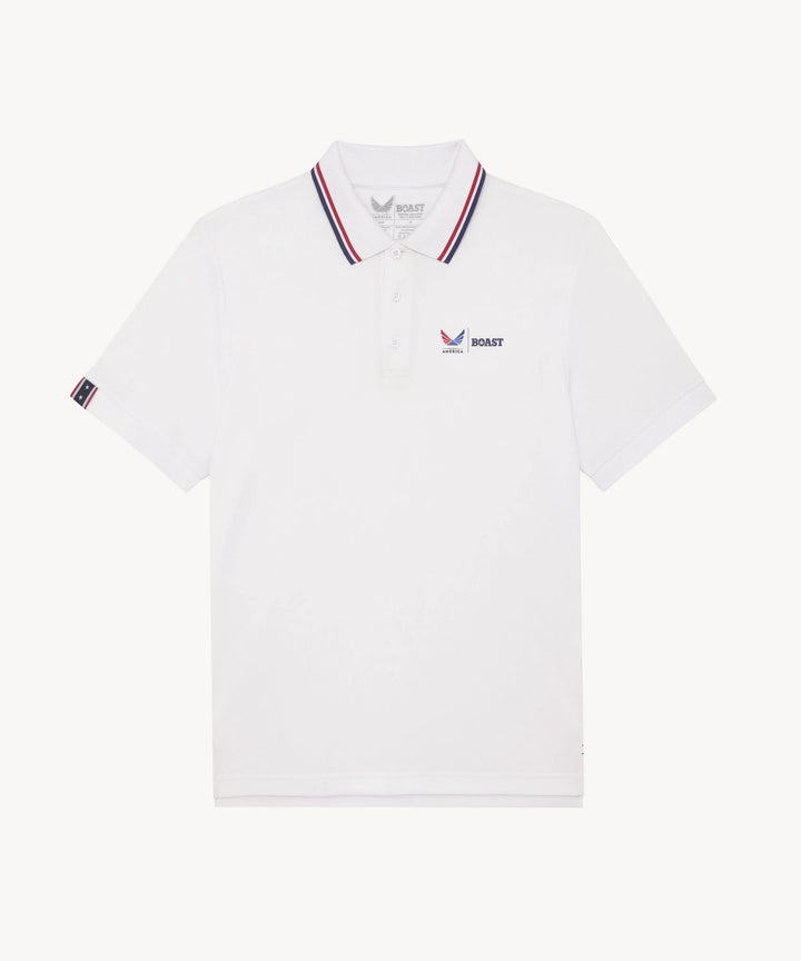 BOAST x VA Tipped Performance Pique Polo