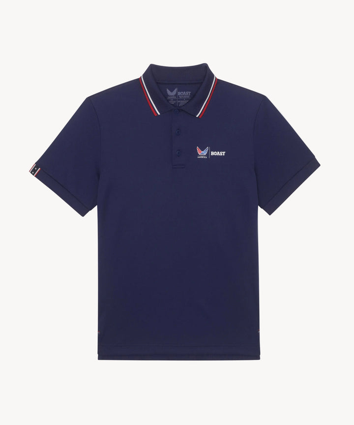 BOAST x VA Tipped Performance Pique Polo