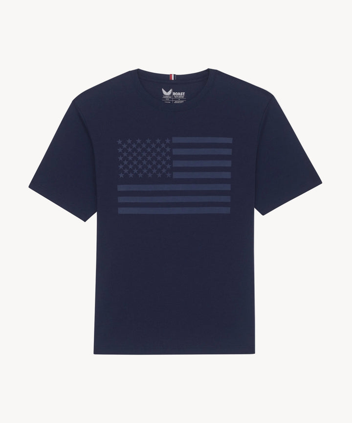 BOAST x Volition US Flag Performance Tee