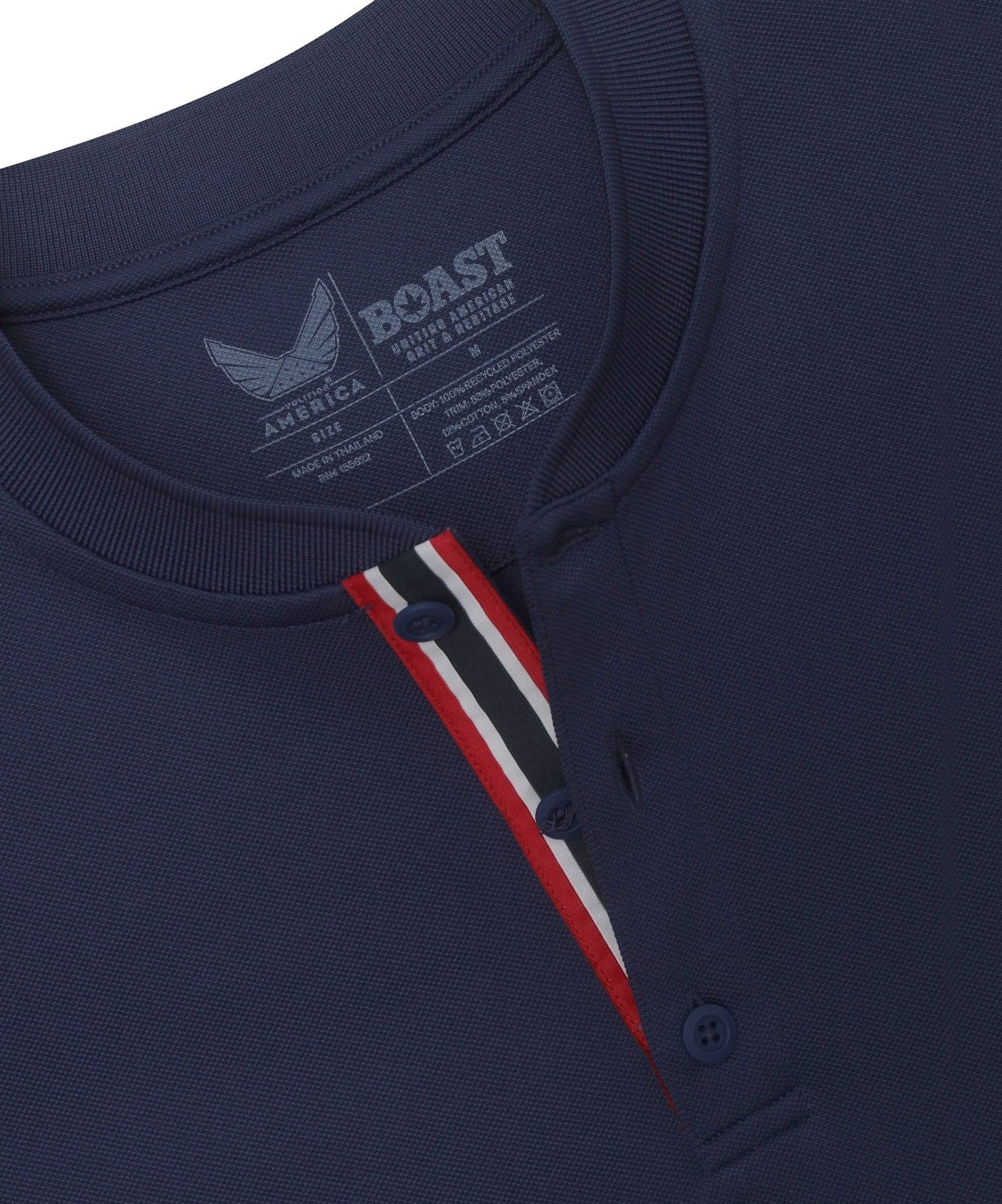 BOAST x VA Performance Pique Henley