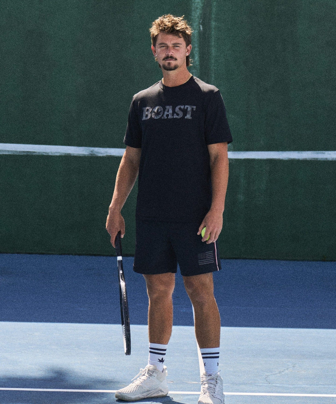 BOAST x VA Black Performance Tee