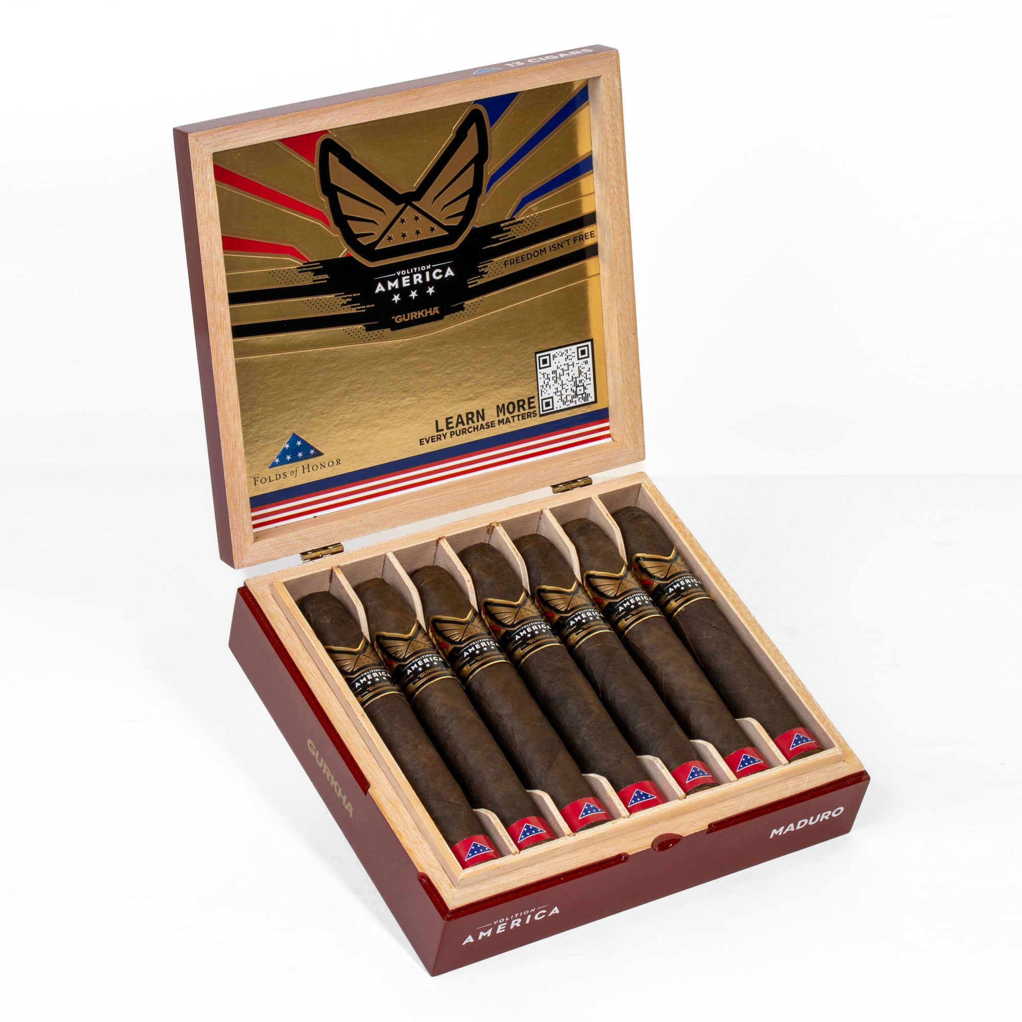 BUONO陰キャオリカラセット Gurkha x VA Maduro Cigars - Box 13 – Volition America