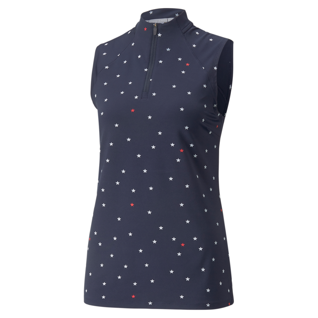 Puma women's sleeveless golf top shirts